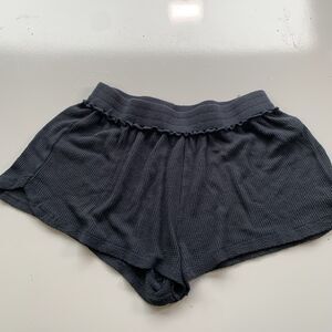 Urban Outfitters Out From Under Dark Blue Summer Shorts With Ruffle Trim Size L